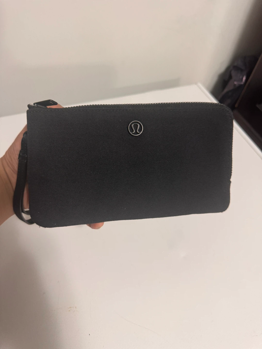 Lululemon Black Wristlet Pouch