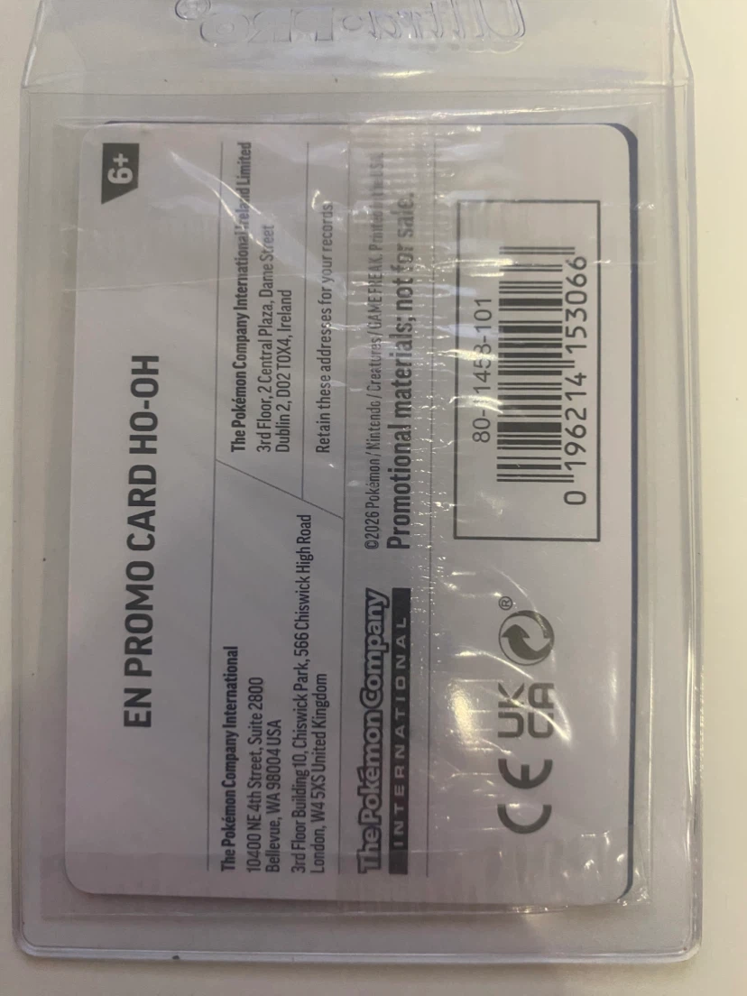 Pokémon Ho-Oh EB Games Exclusive 010/086 - photo 2