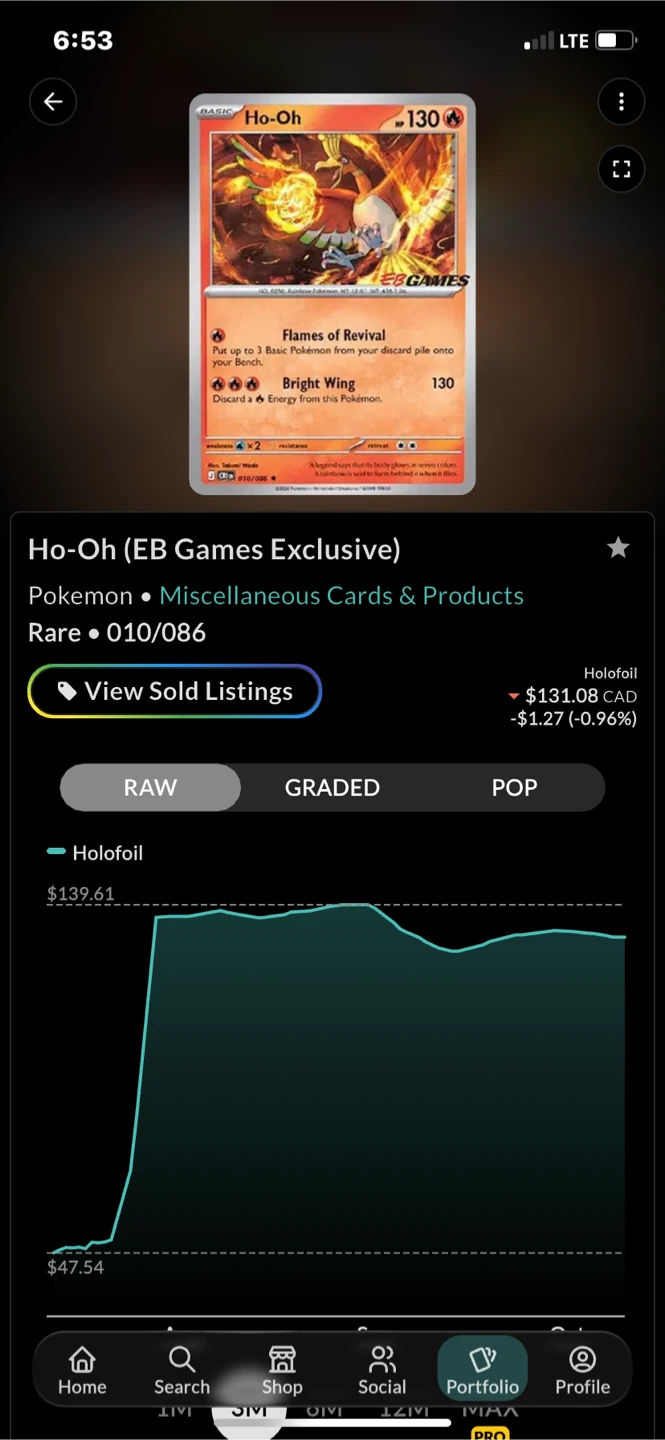 Pokémon Ho-Oh EB Games Exclusive 010/086 - photo 3