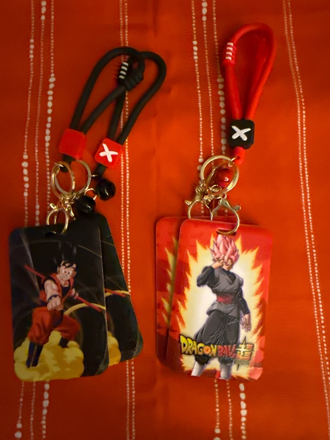 4 Dragon Ball Z Lanyard ID Card Holders