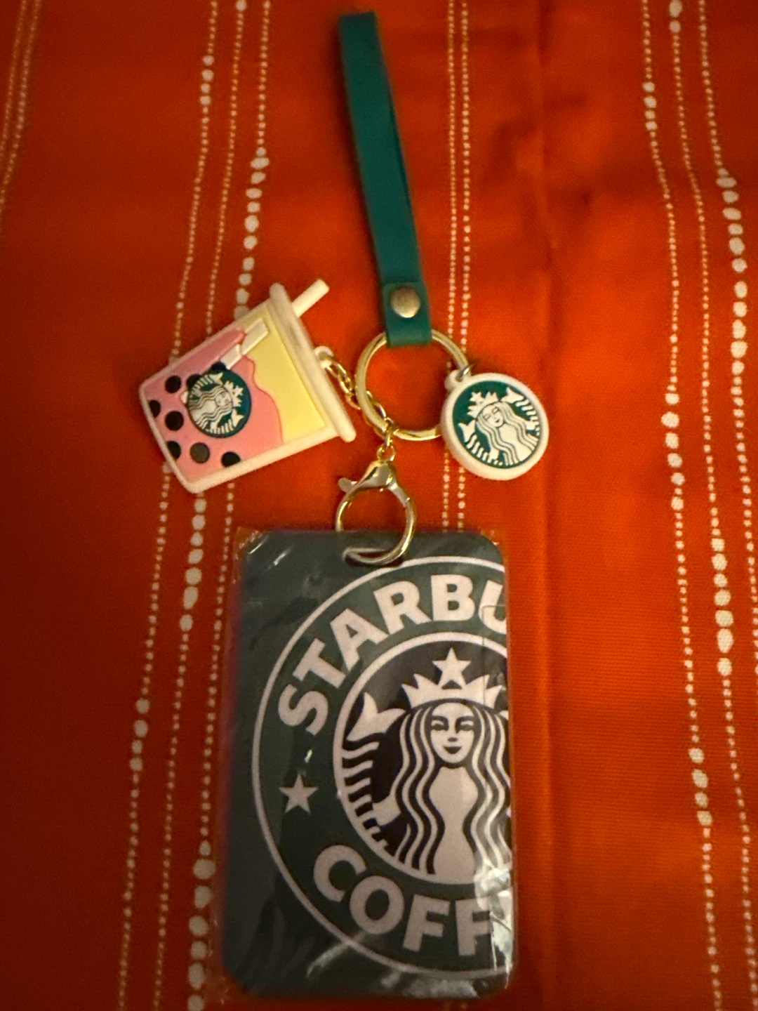 Starbucks Card Holder Lanyard