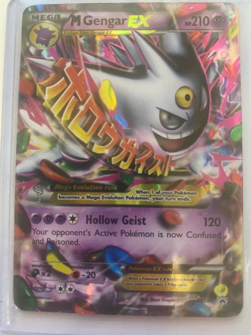 M Gengar EX XY166 Pokémon Card MP