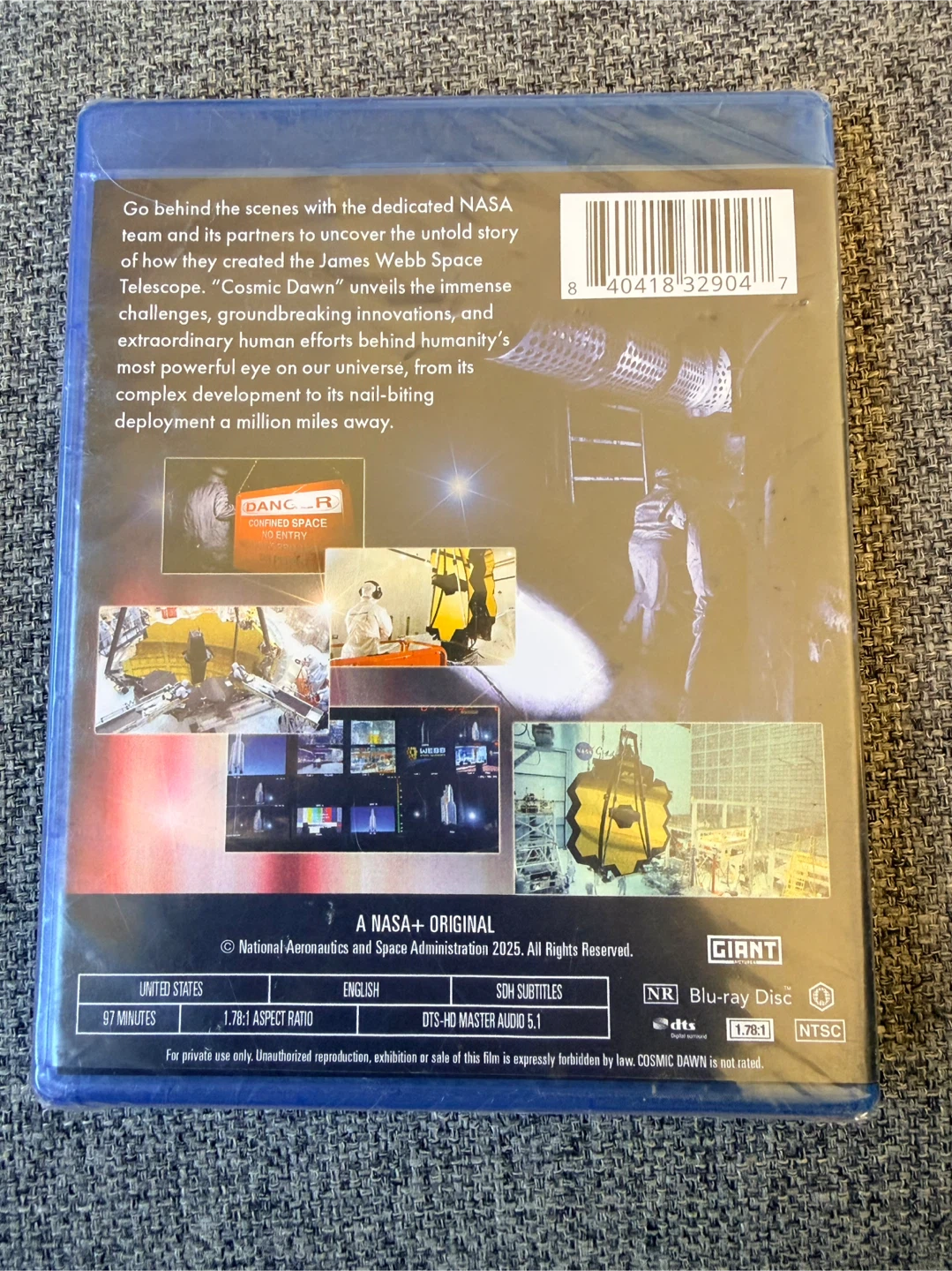 Cosmic Dawn: The James Webb Space Telescope Blu-ray - photo 2