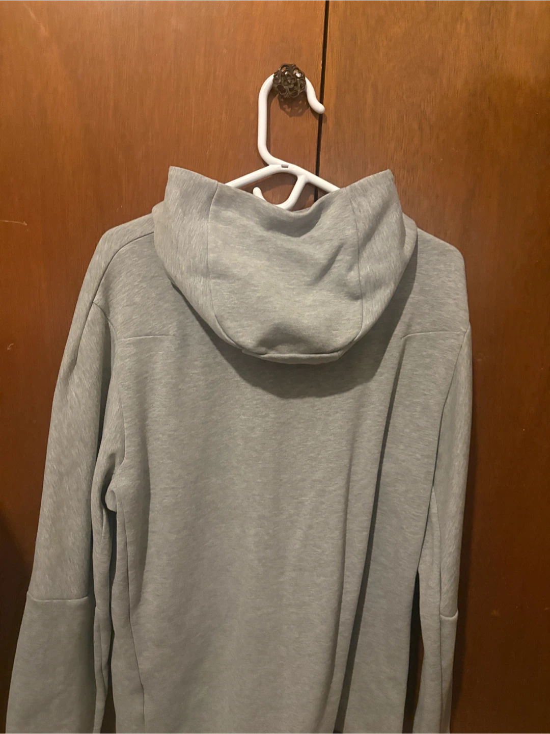 Nike Tech Fleece Full-Zip Hoodie - Grey, Large - photo 2
