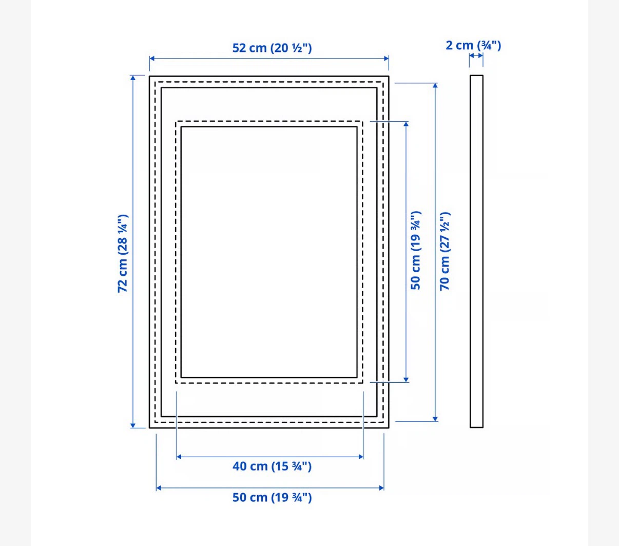 Brand new 2 Frames (50cm X 70cm) - photo 3
