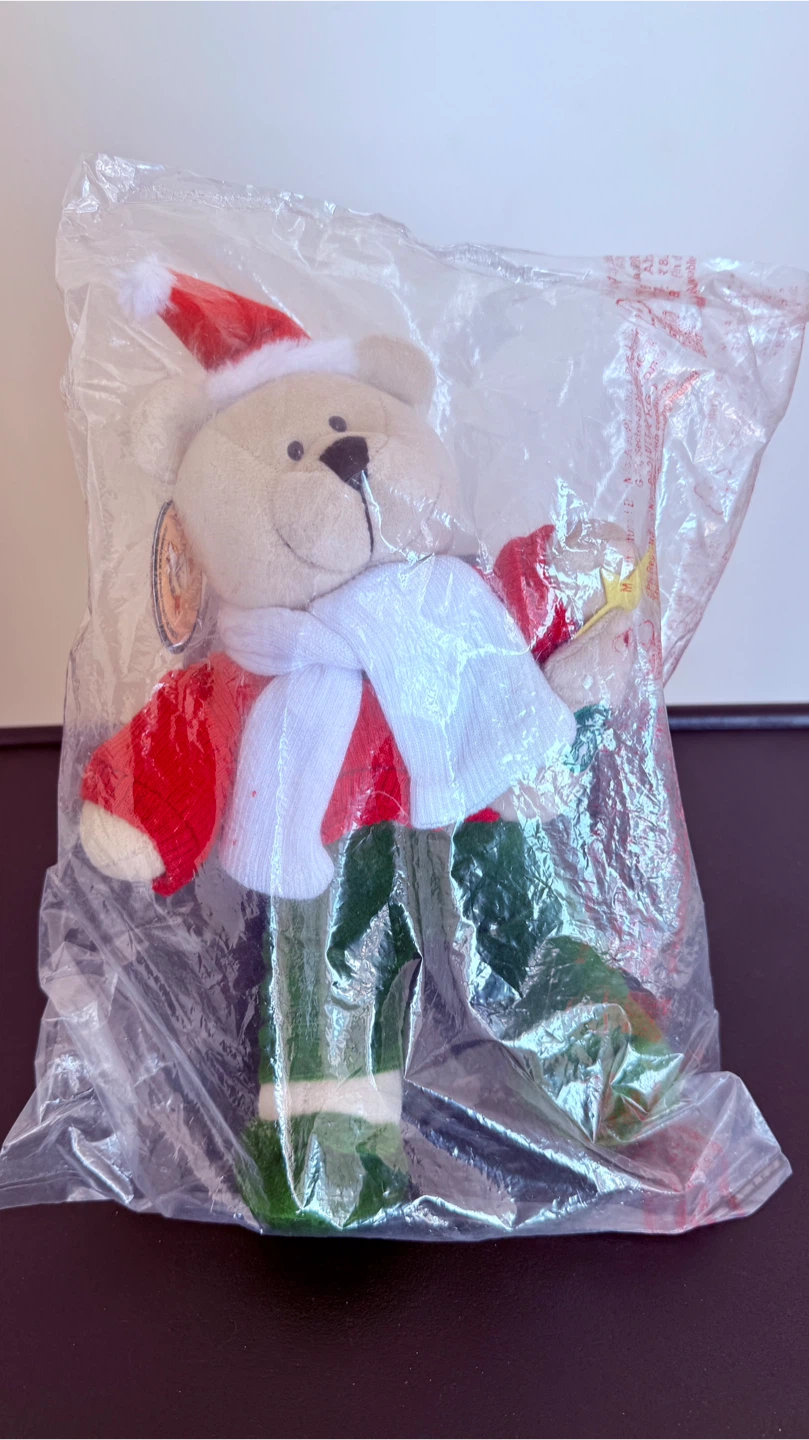 Starbucks Christmas Bearista Plush – New Factory Sealed - photo 2