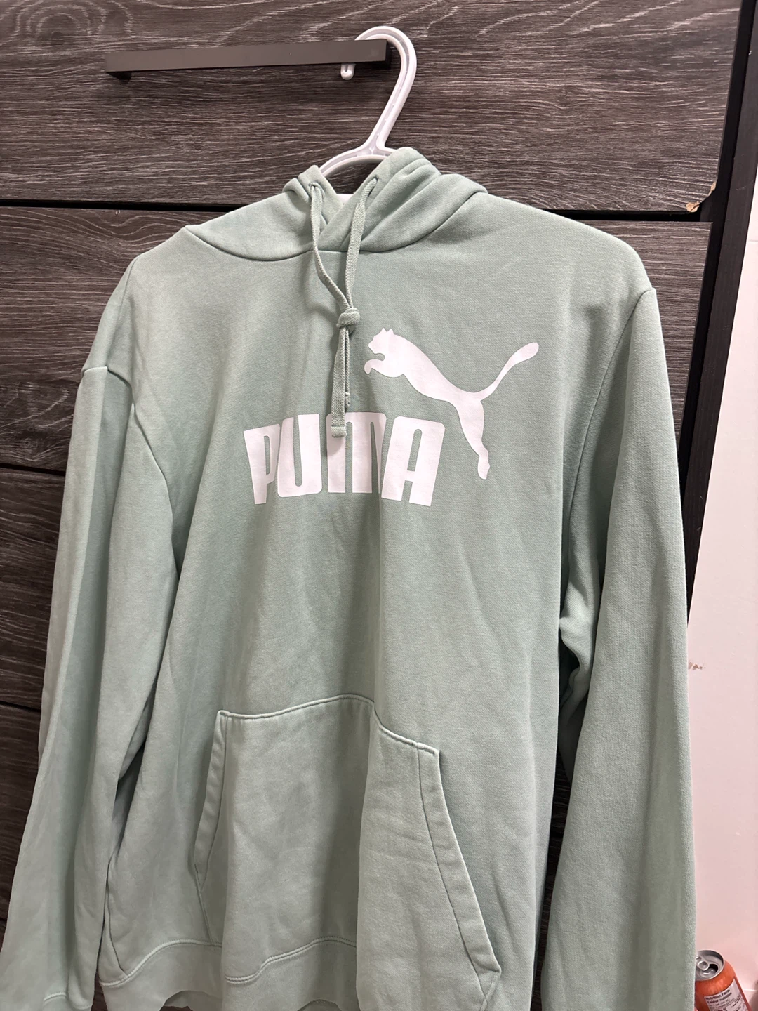 Puma Pullover Hoodie Mint Green