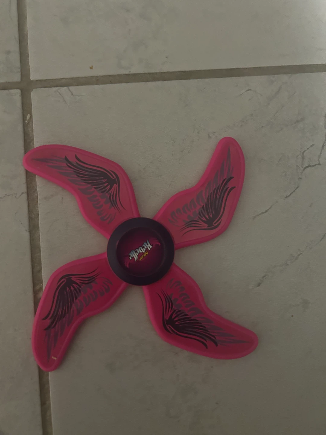 Nerf Rebelle Pink Winged Disc freesbee