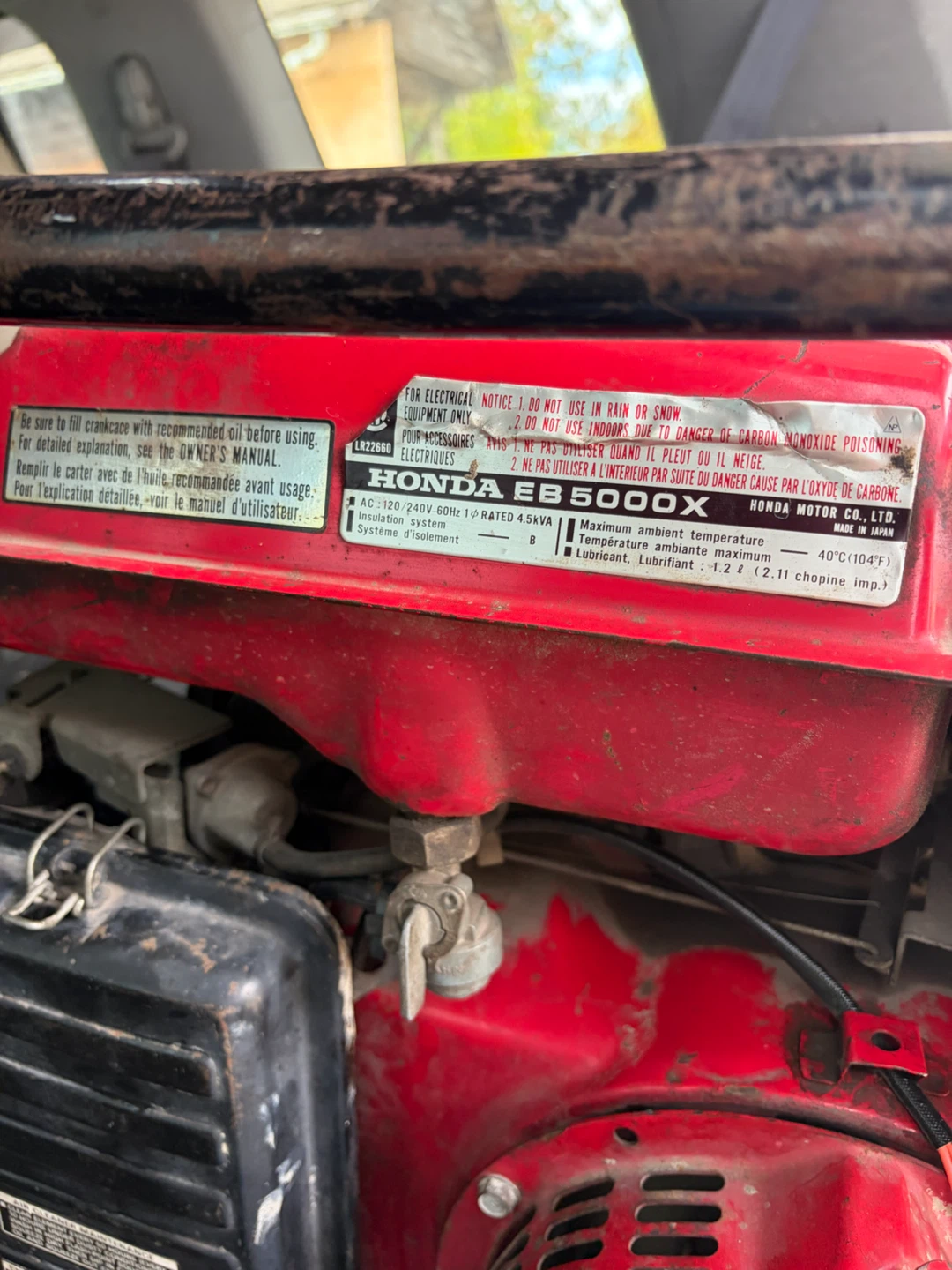 Honda EB 5000X Generator - photo 2