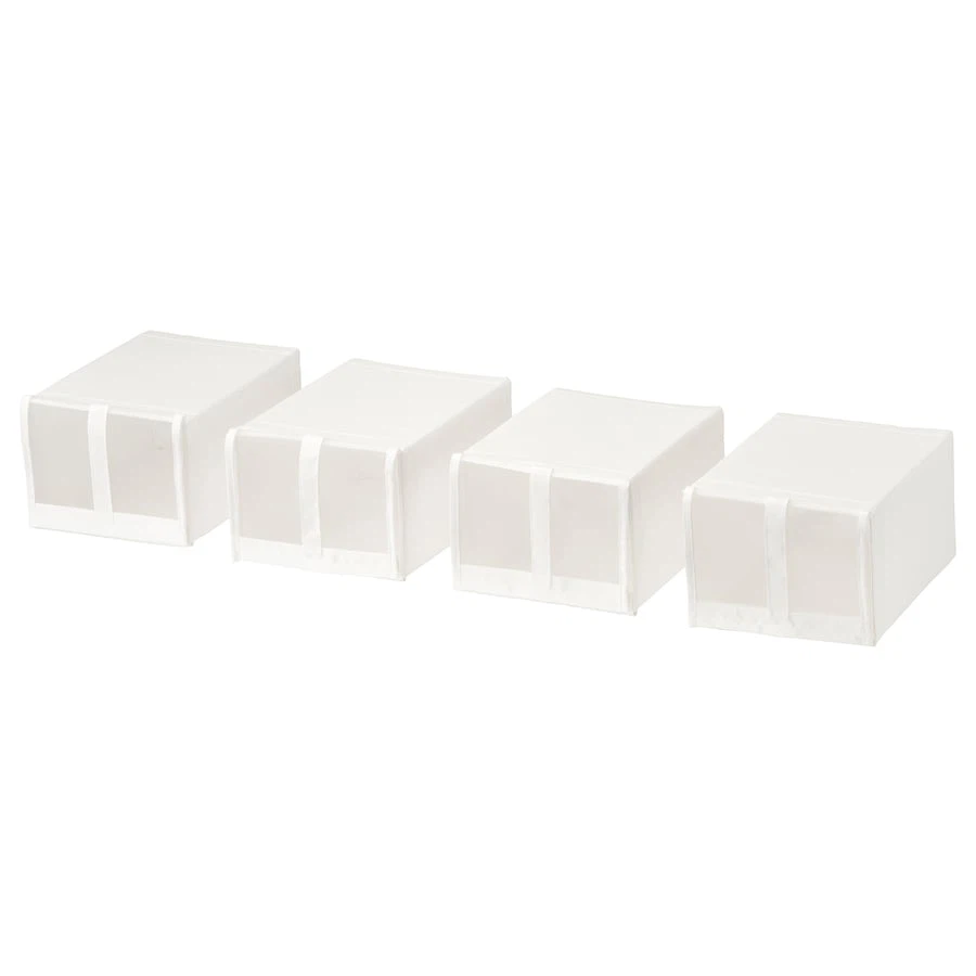 IKEA SKUBB Organizer Boxes Black and White (18 available)