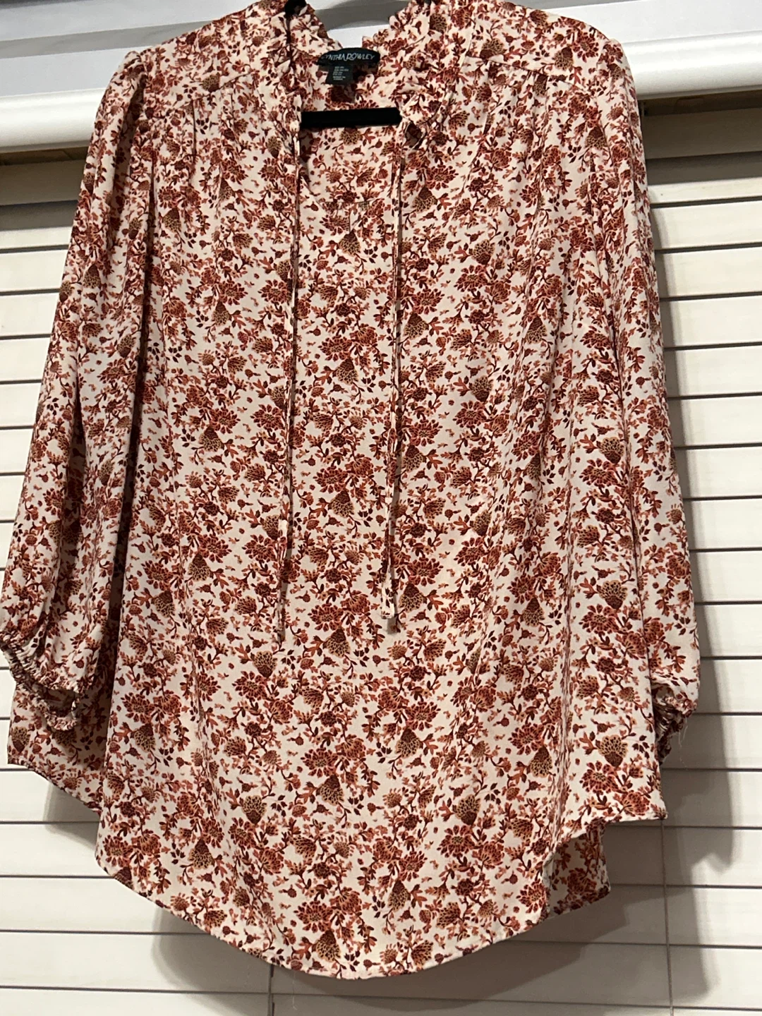 Cynthia Rowley Floral Blouse