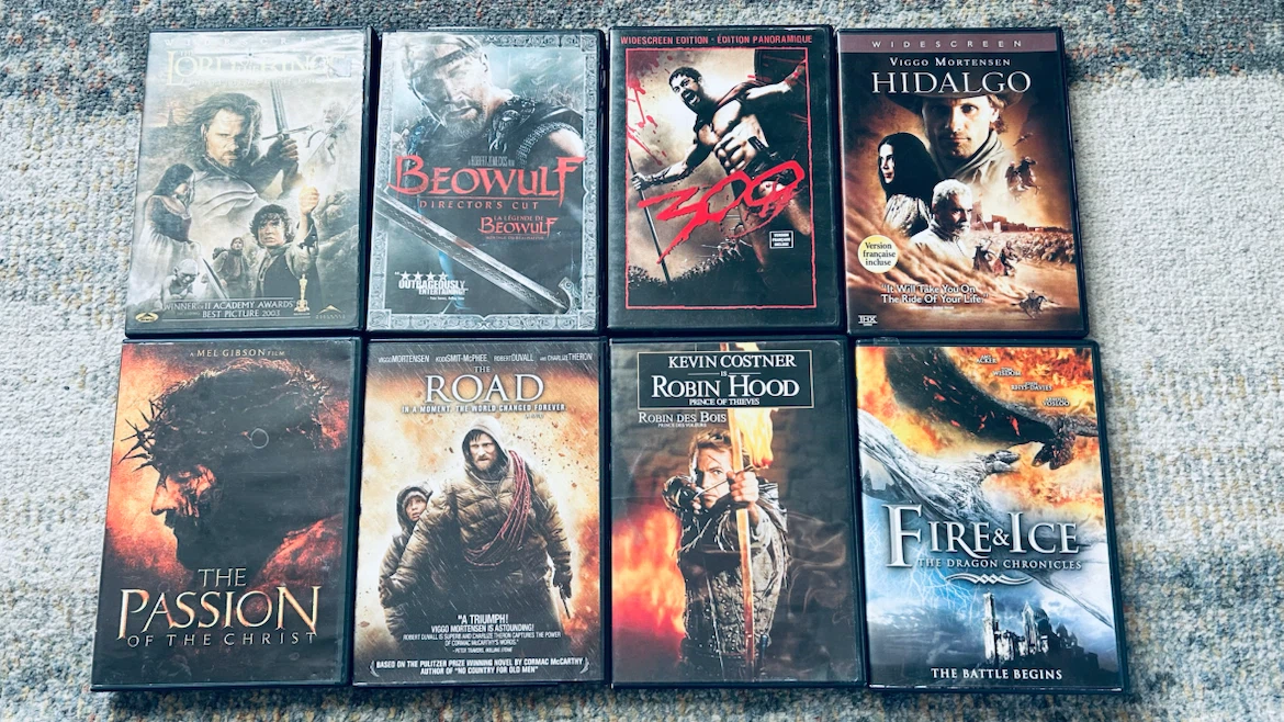 8 DVD Movies Bundle – Action, Adventure & Drama
