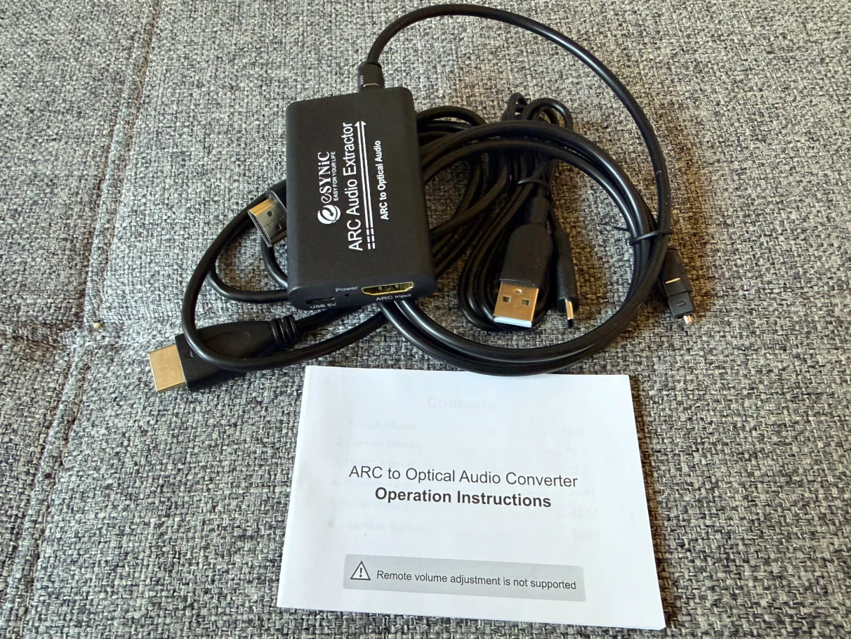 eSynic ARC to Optical Audio Converter - photo 2
