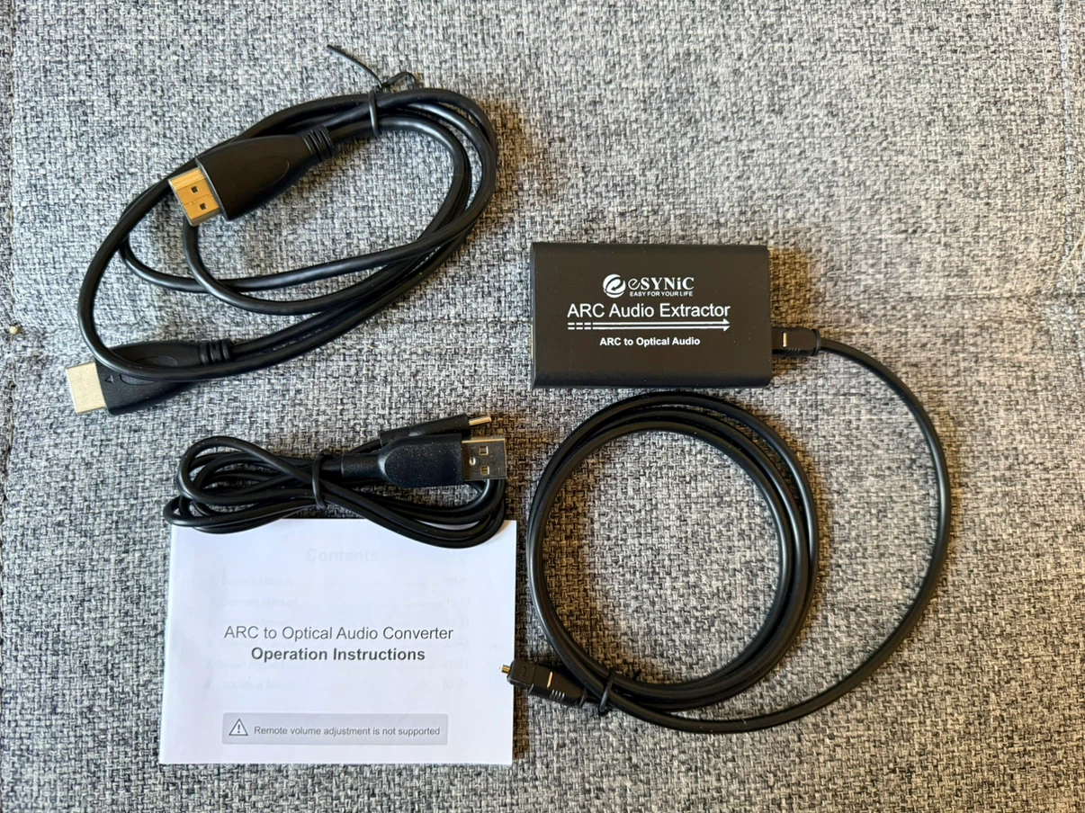 eSynic ARC to Optical Audio Converter - photo 4