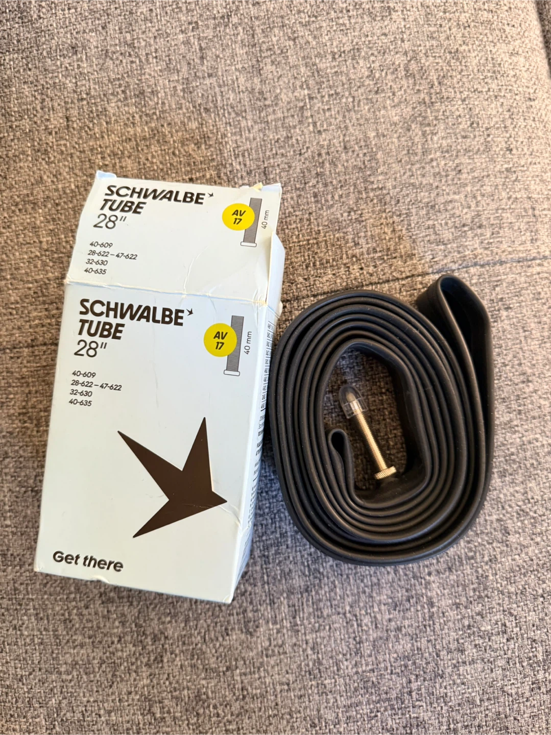 Schwalbe AV17 Bicycle Inner Tube 28" - photo 4