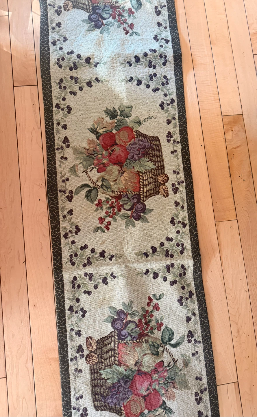 Tapestry Fruit Basket Table Runner - photo 2