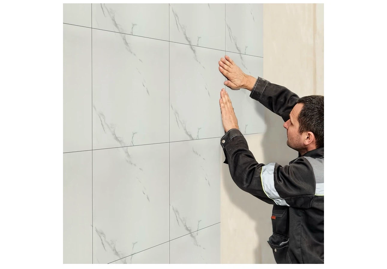 Marble Peel and Stick Wall Stickers - 10 pcs - photo 2