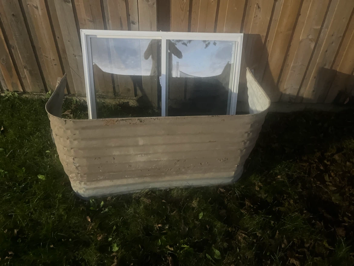 Basement Window 48x31 with Window Well 50x25 – Vinyl Slider - photo 4