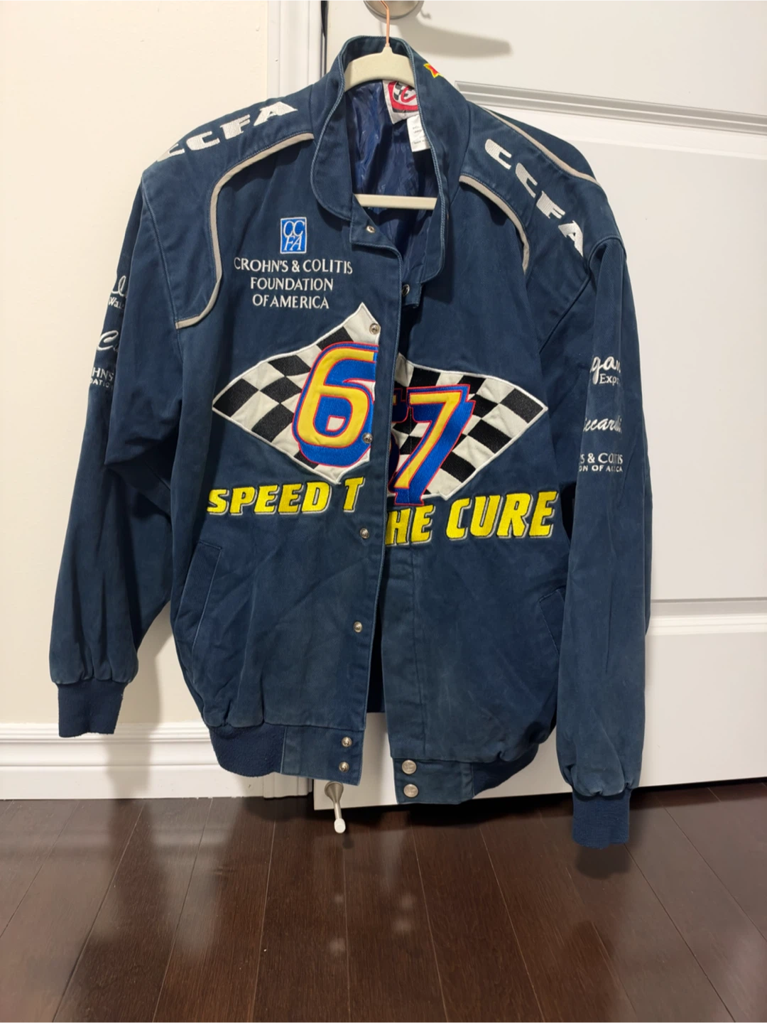 CCFA Speed The Cure Racing Jacket