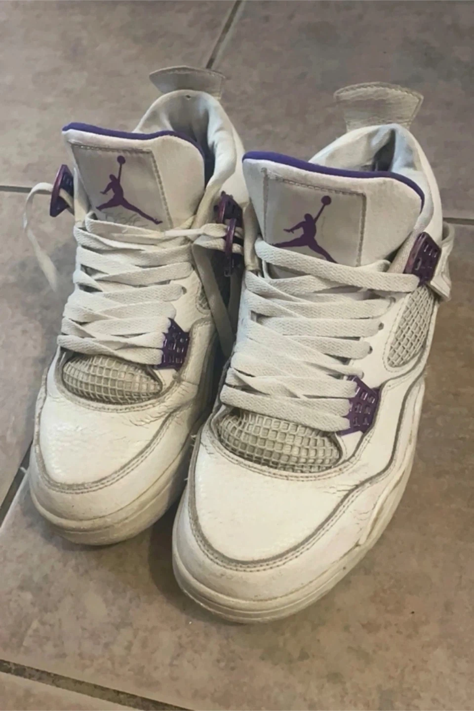 Air Jordan 4 Metallic Purple