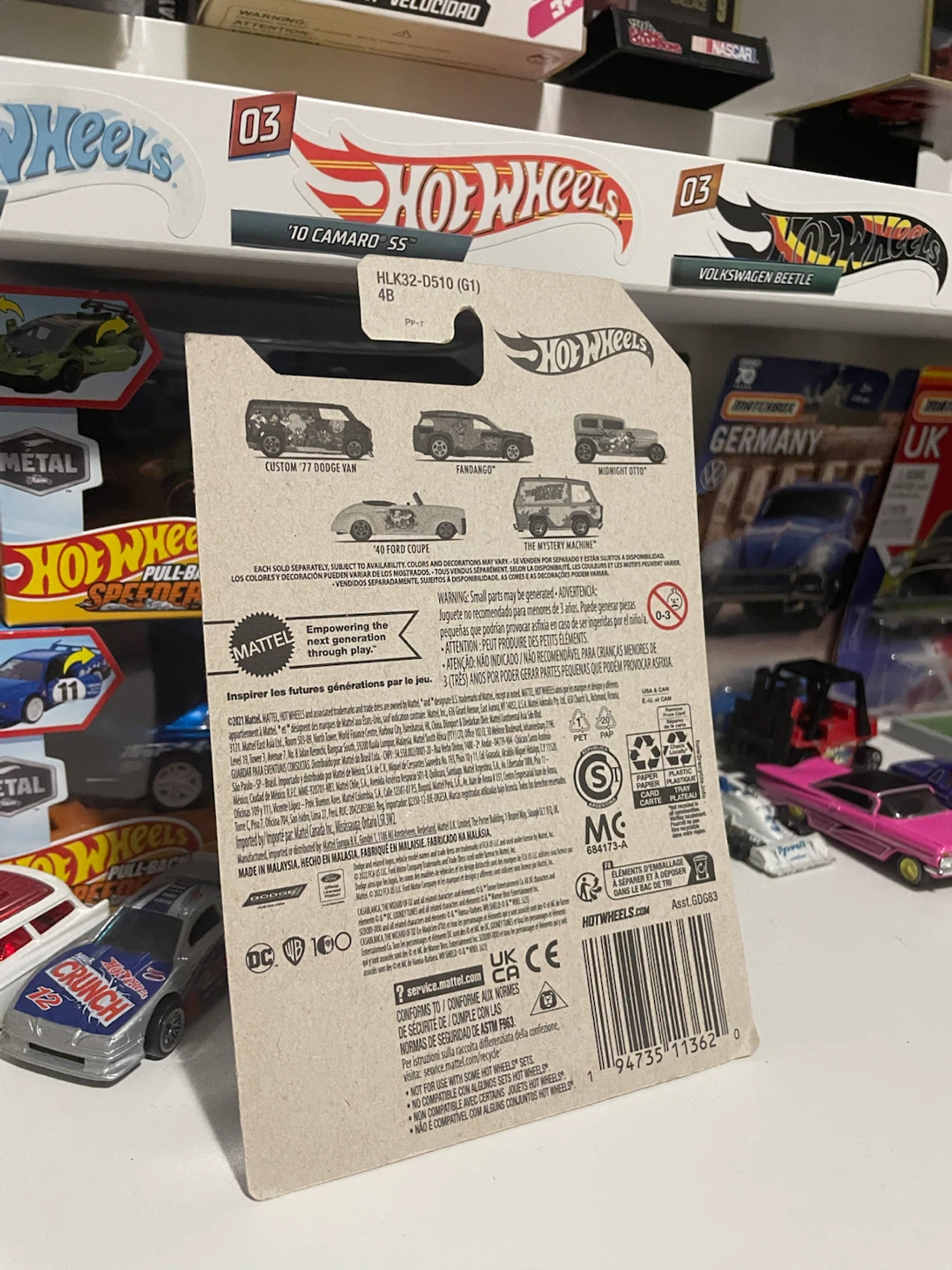 FULL SET Hot Wheels Warner Bros. 100th Anniversary Set - photo 5
