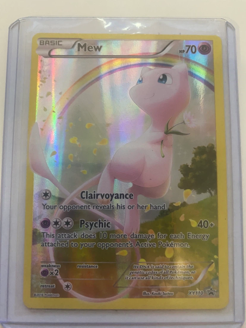 Mew XY110 Promo Pokémon Card LP
