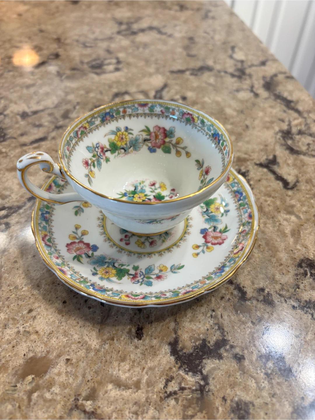Vintage Tea Cup and Saucer from England