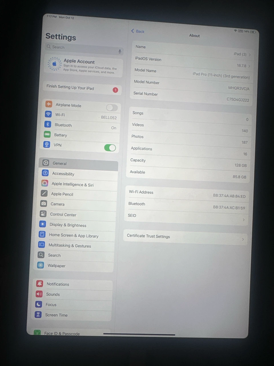 Apple iPad Pro 11-inch (3rd generation) 128GB - photo 2