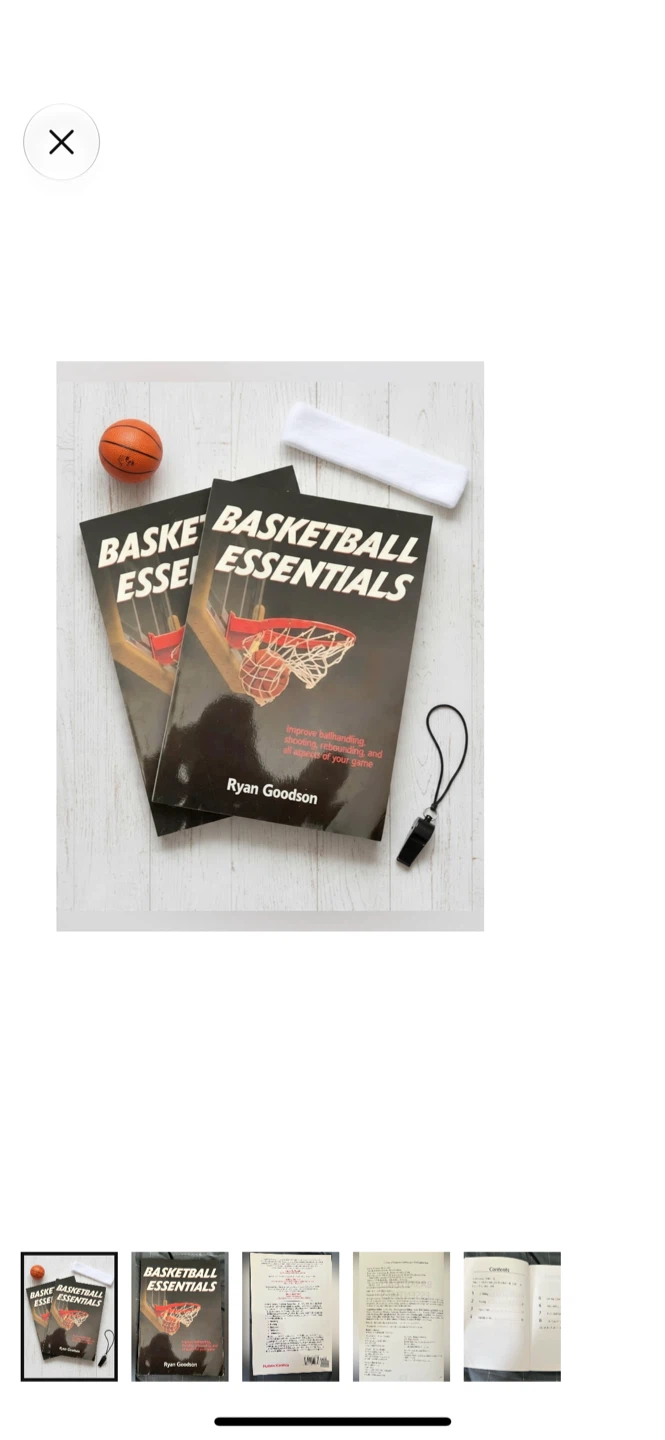 Basketball Essentials by Ryan Goodson Paperback Training Guide