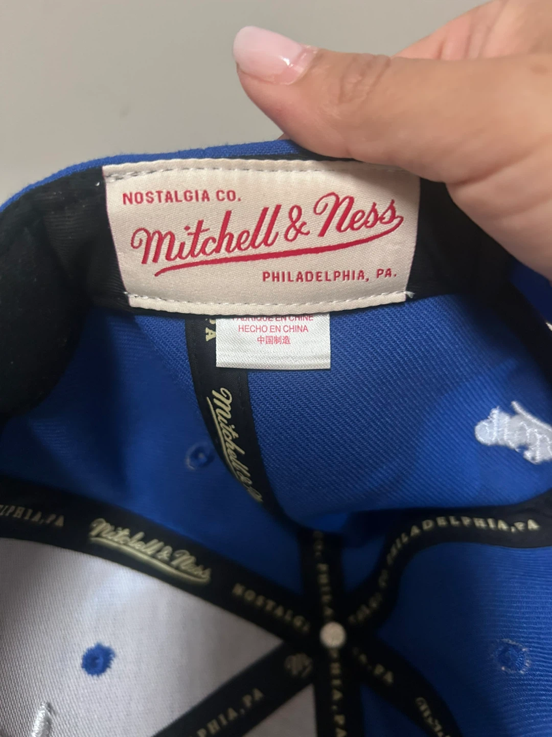 Mitchell & Ness Tampa Bay Lightning Snapback Cap - photo 3