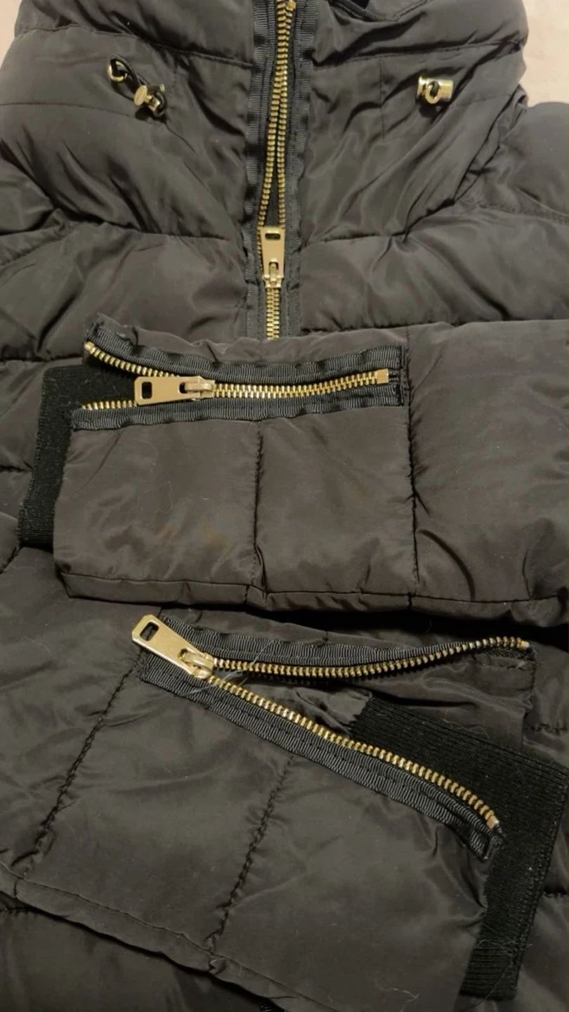 Zara Basic Puffer Jacket