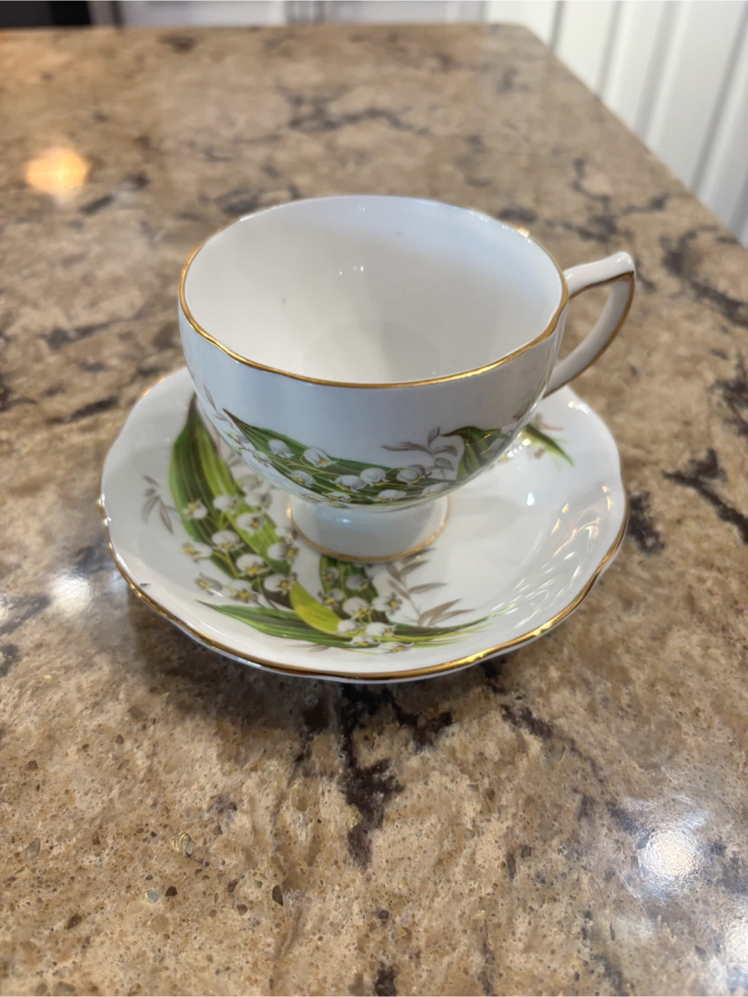 Vintage Royal Albert Lily of the Valley Teacup and Saucer