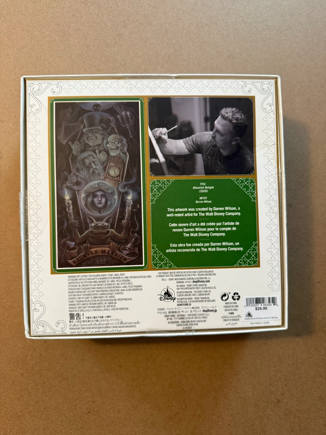 Disney Haunted Mansion 50th Anniversary 1000-Piece Puzzle - photo 2