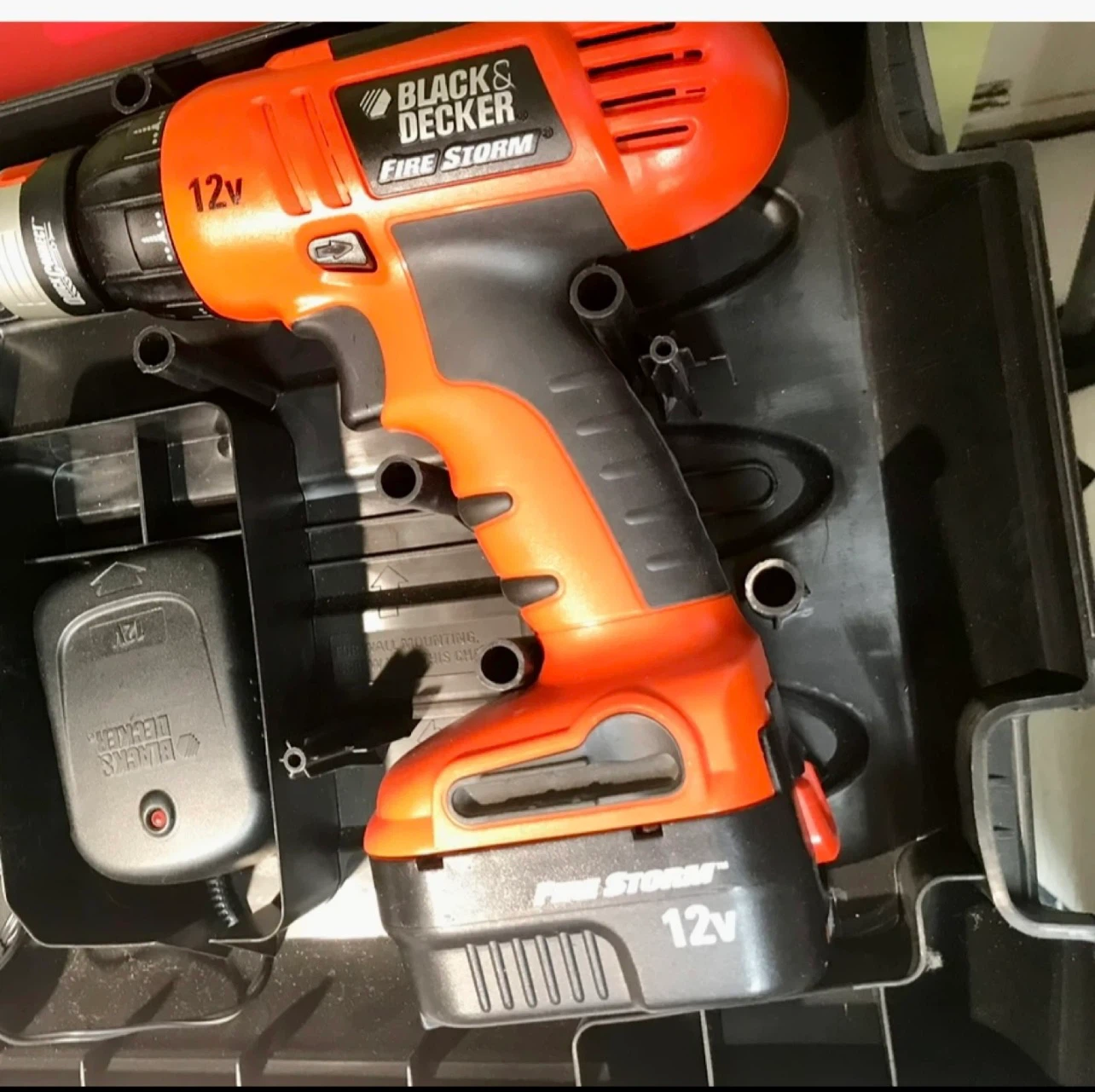 Black & Decker Fire Storm 12V Drill