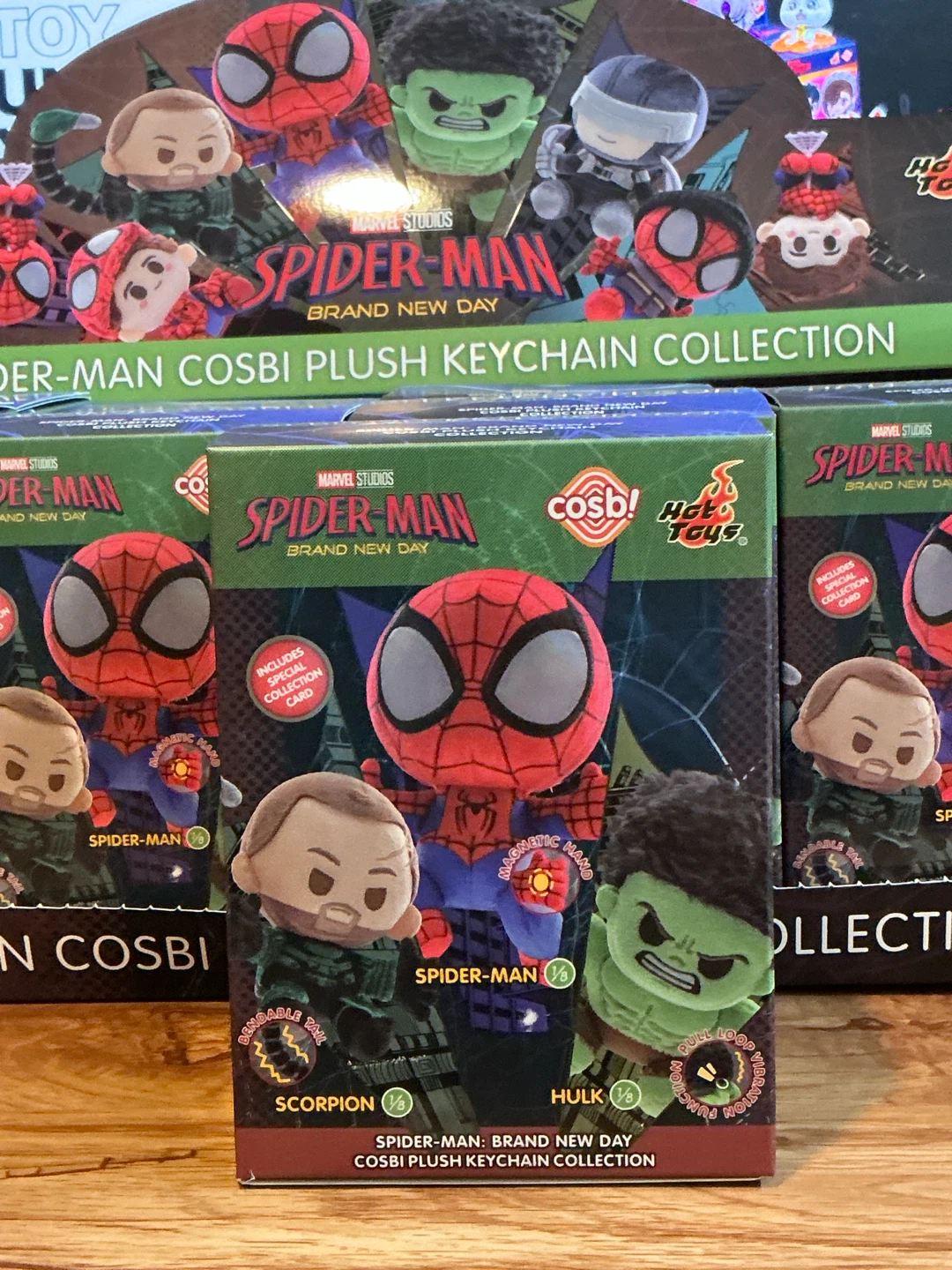 Hot Toys Spider-Man Brand New Day Cosbi Plush Keychain