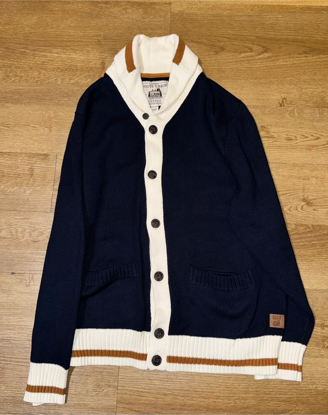 Roots Cabin Shawl Cardigan