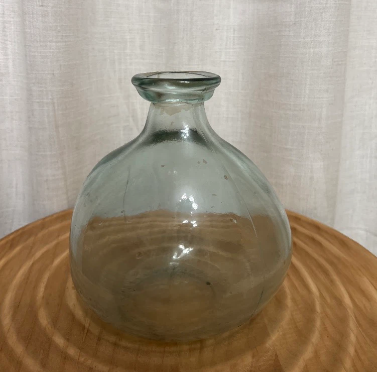 Clear Glass Globe Vase - photo 2