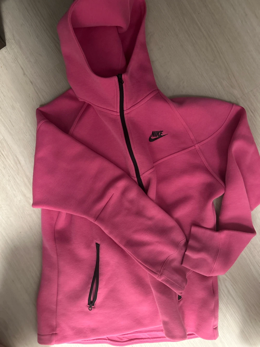 Nike Pink Tech Fleece Hoodie