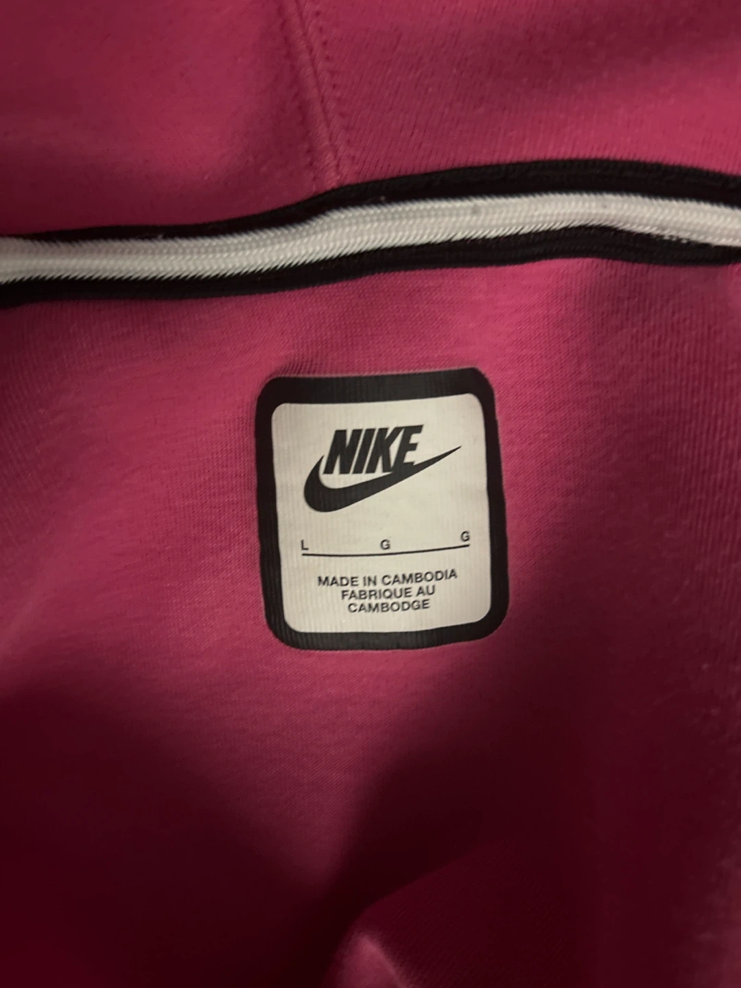 Nike Pink Tech Fleece Hoodie - photo 2