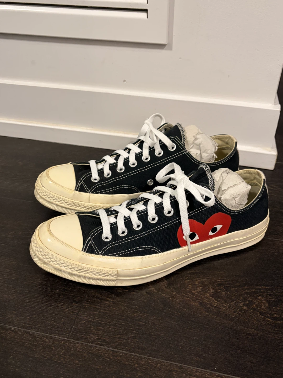 Comme des Garçons Converse Chuck Taylor Black Size 9