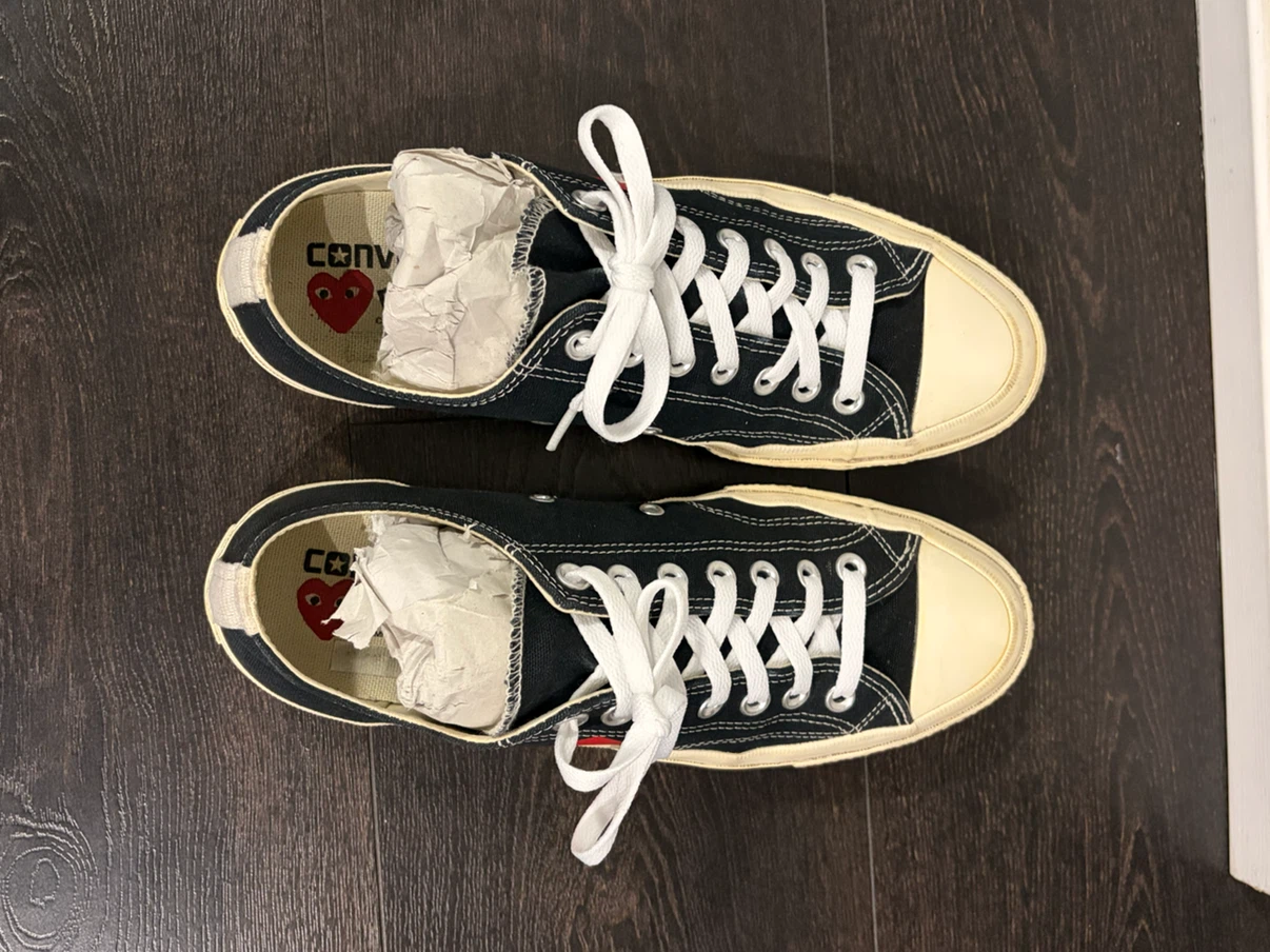 Comme des Garçons Converse Chuck Taylor Black Size 9 - photo 3