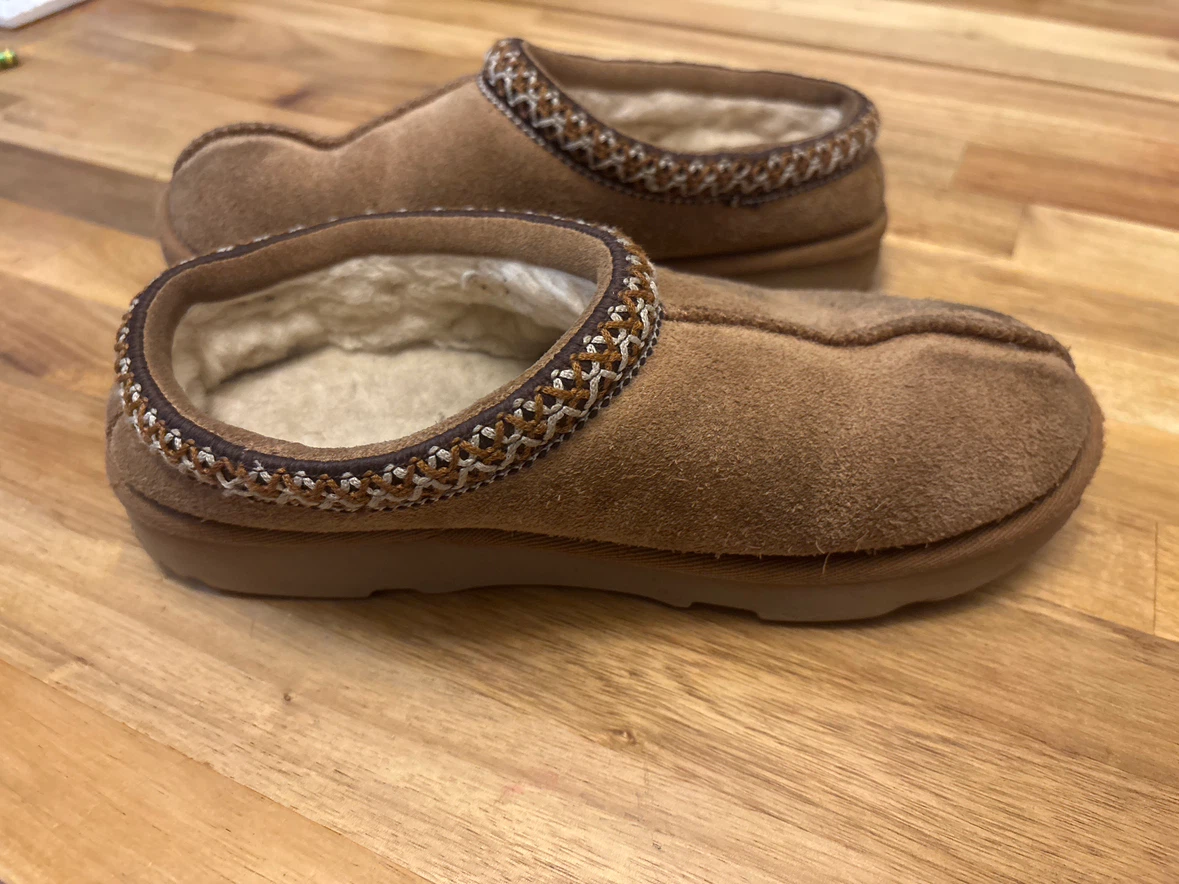 Girls US Size 3 UGG Tasman Slippers Brown - photo 3