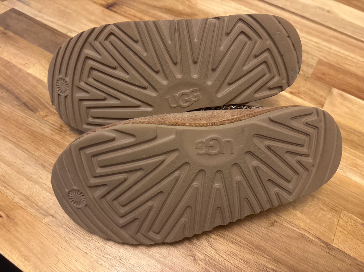 Girls US Size 3 UGG Tasman Slippers Brown - photo 5