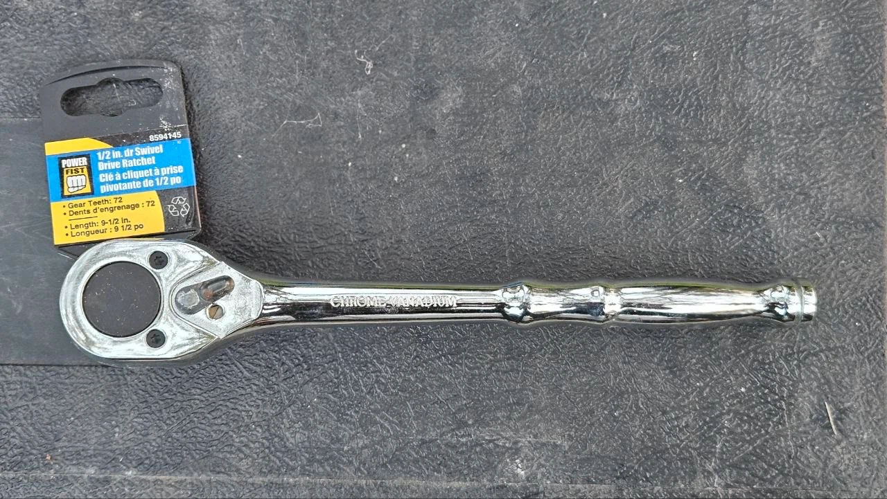 Power Fist 1/2 in. dr Swivel Drive Ratchet - photo 2