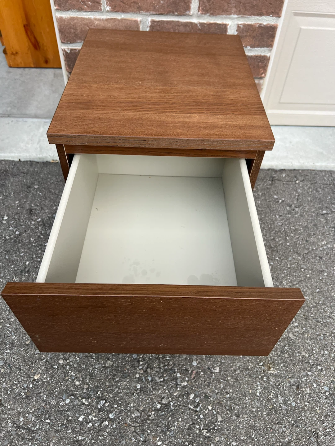 Two-Drawer Wooden Nightstand - photo 4