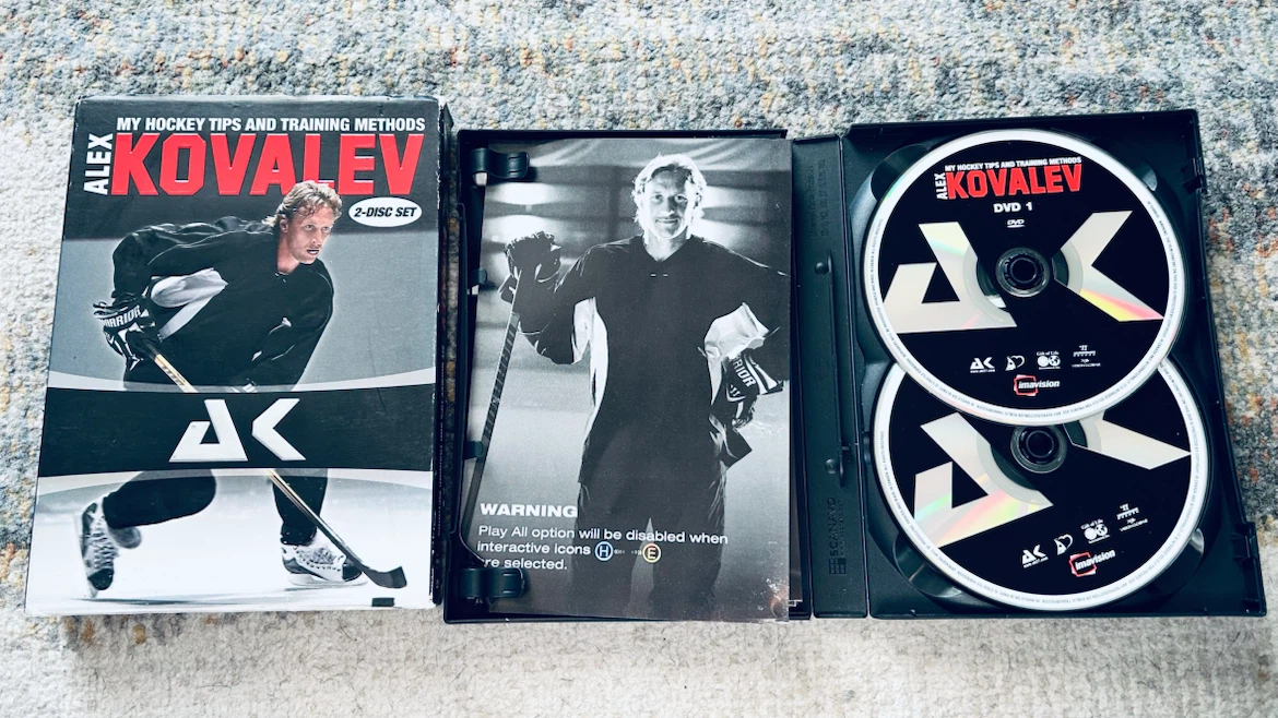 Alex Kovalev Hockey Training DVD – 2-Disc Set – NHL Player