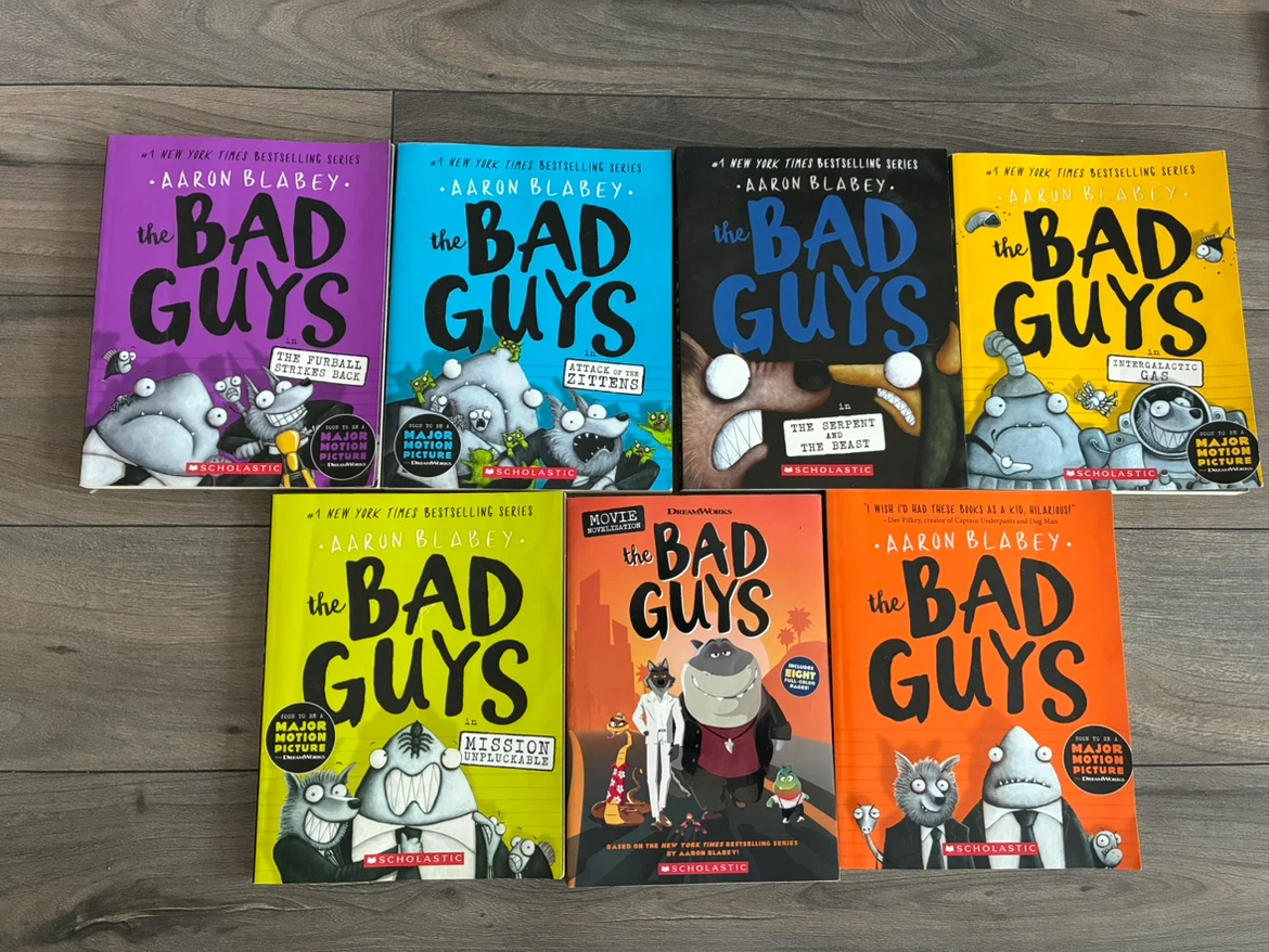 The Bad Guys Book Set by Aaron Blabey