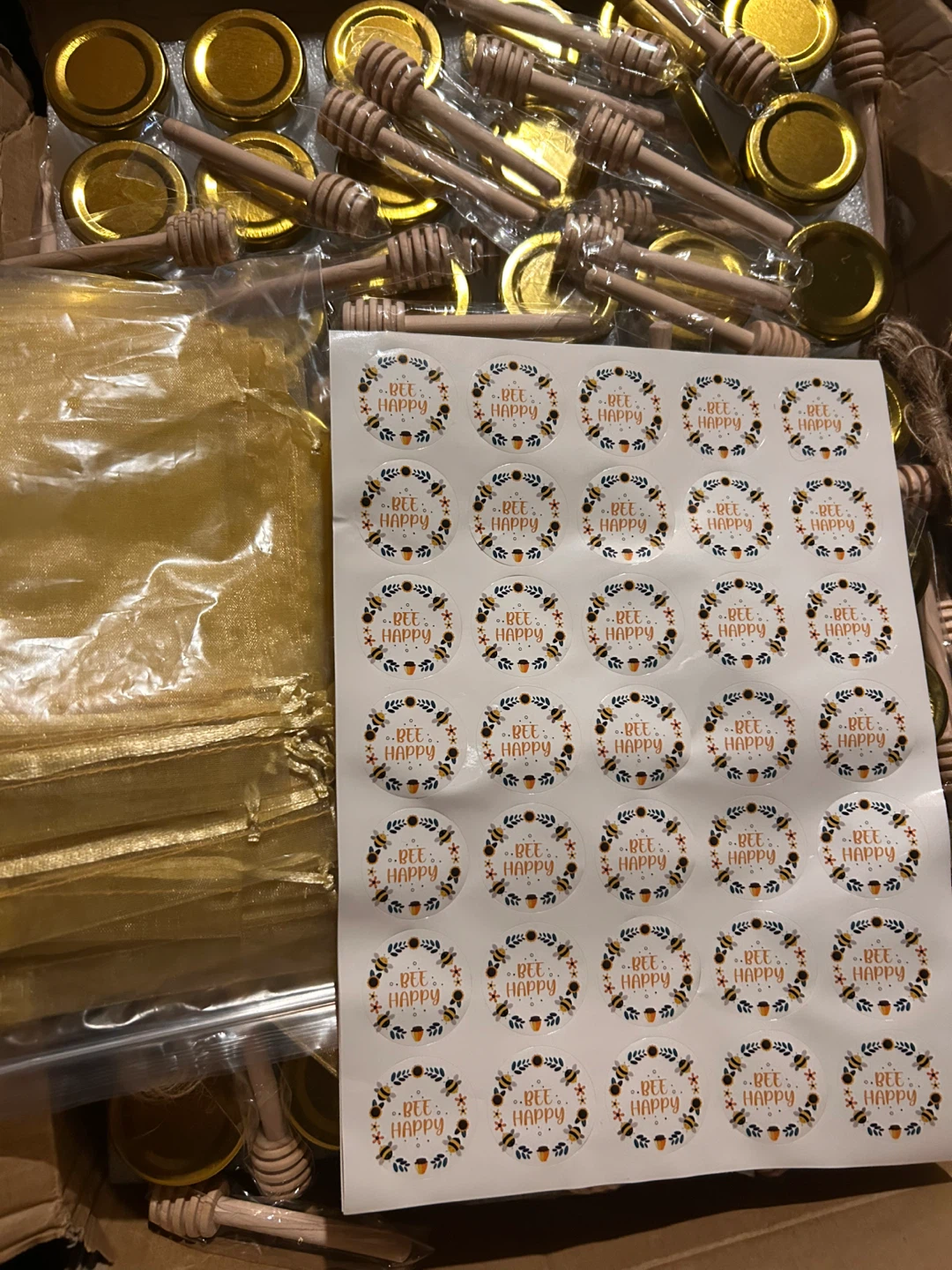 Mini Honey Jar Party Favor 48 Set - photo 4