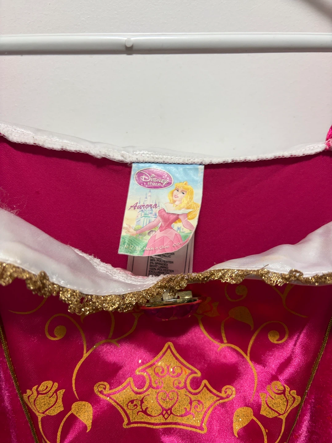 Disney Store Aurora Princess Costume Size M 7/8 - photo 3