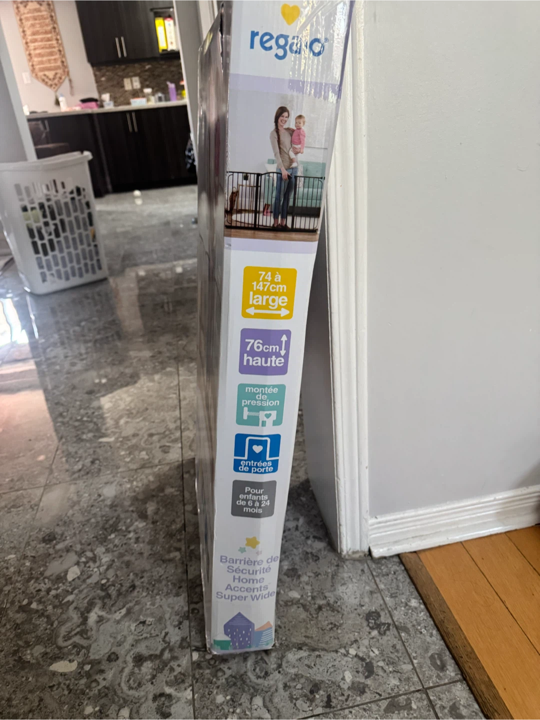Regalo Home Accents Super Wide Safety Gate - photo 4